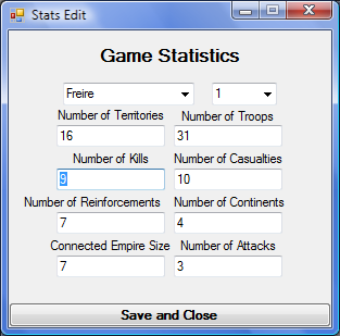 Statistics Edit